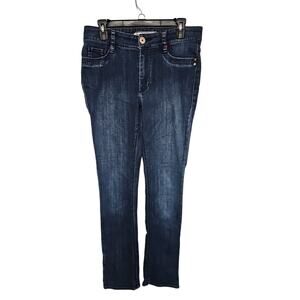 Radcliffe London Jeans Women's 30 or 8 Blue High‎ Rise Wide Leg Denim